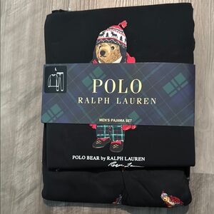 Polo by Ralph Lauren Black Holiday Pajama Set